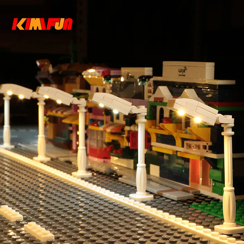 10PCS 0.8mm 핀 RGB LED 빌딩 블록 USB 램프 DIY 가로등 도시 전기 장식 1X1 벽돌 호환 모든 브랜드