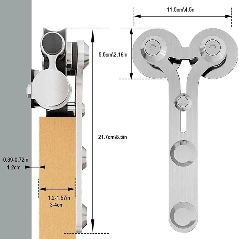 para porta de madeira forma y 5 ft 6ft 01