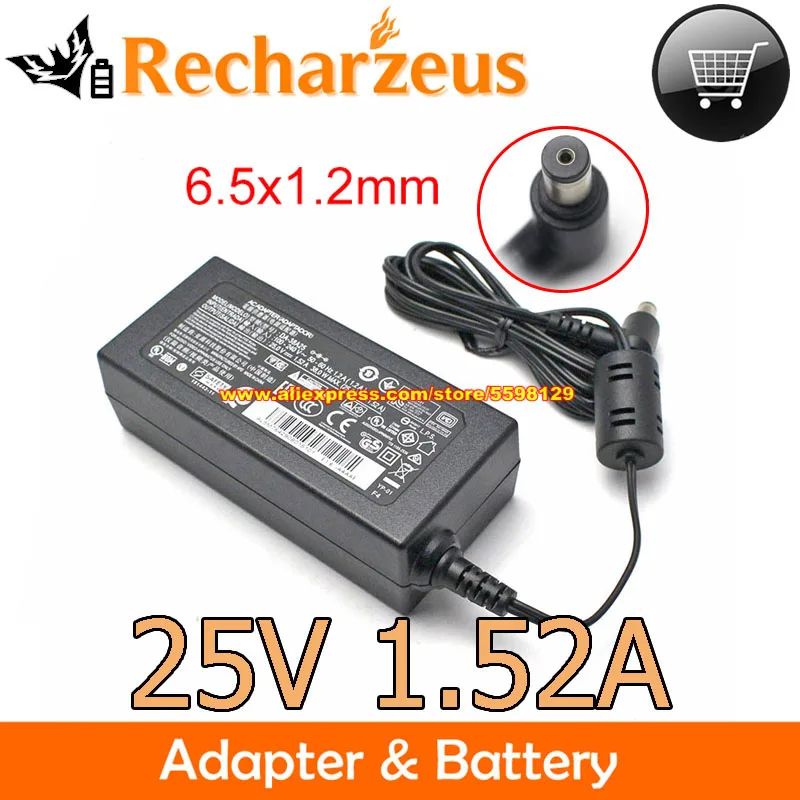 

Оригинальный адаптер для ноутбука LG DA-38A25 YJS048A-2402000D, 25 в, 1,25 А, EAY64290801, NB3730A, SJ4, Sl4, SJ7