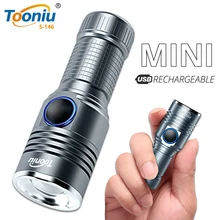 

Super Bright Mini LED Flashlight Torch Waterproof Lantern 3 Modes Zoomable Spotlight Pocket Lamp Illumination 300 meters