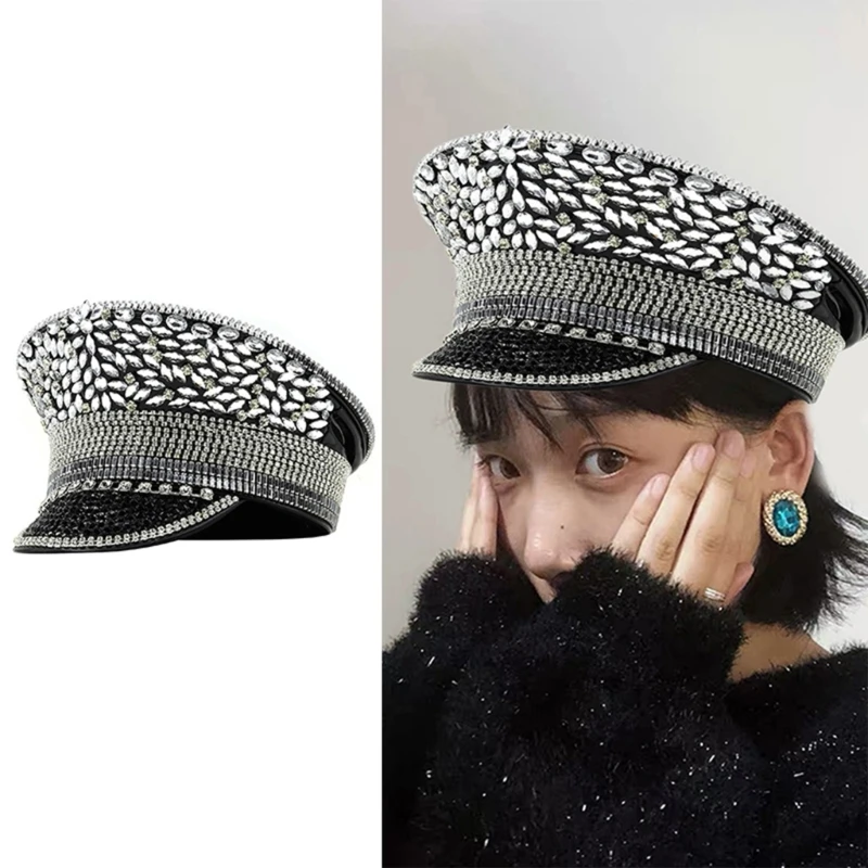 

Fashion Woman Hat Wedding Officer Hat Bachelorette Party Captain