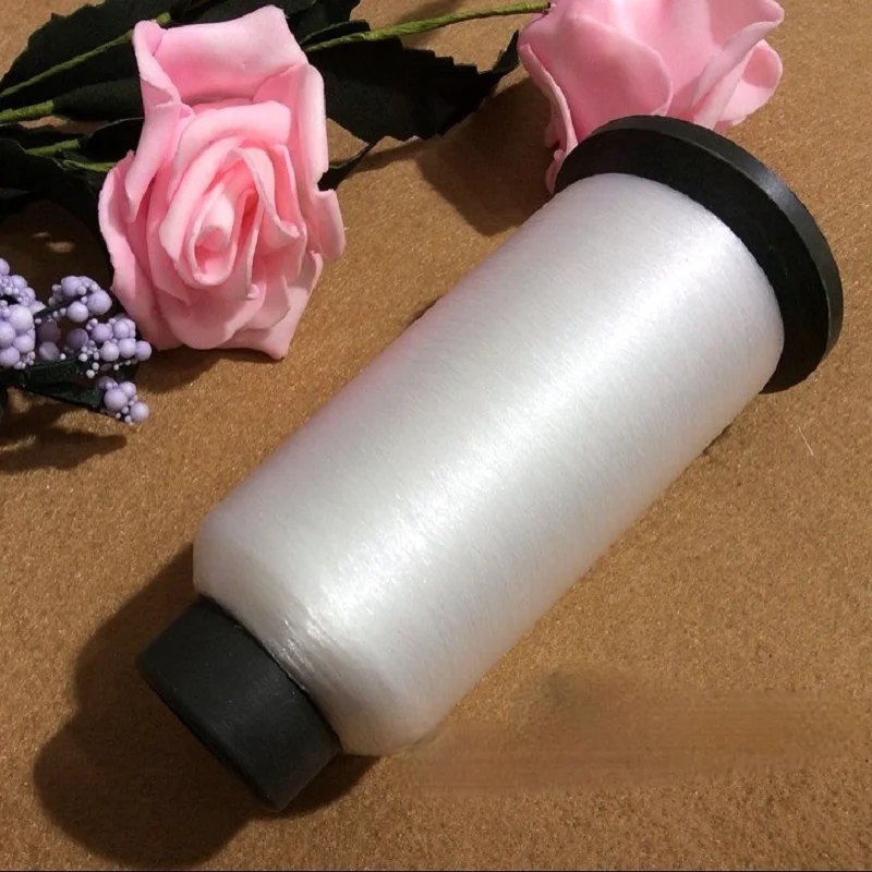 Transparent fish thread sewing DIY embroidered beads Invisible crystal ...