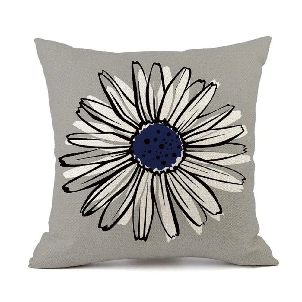 Outdoor Bench Cushion Covers Waterproof Sofa Printed Pillow Cushion Protector With PU Coating Home Decorations 1