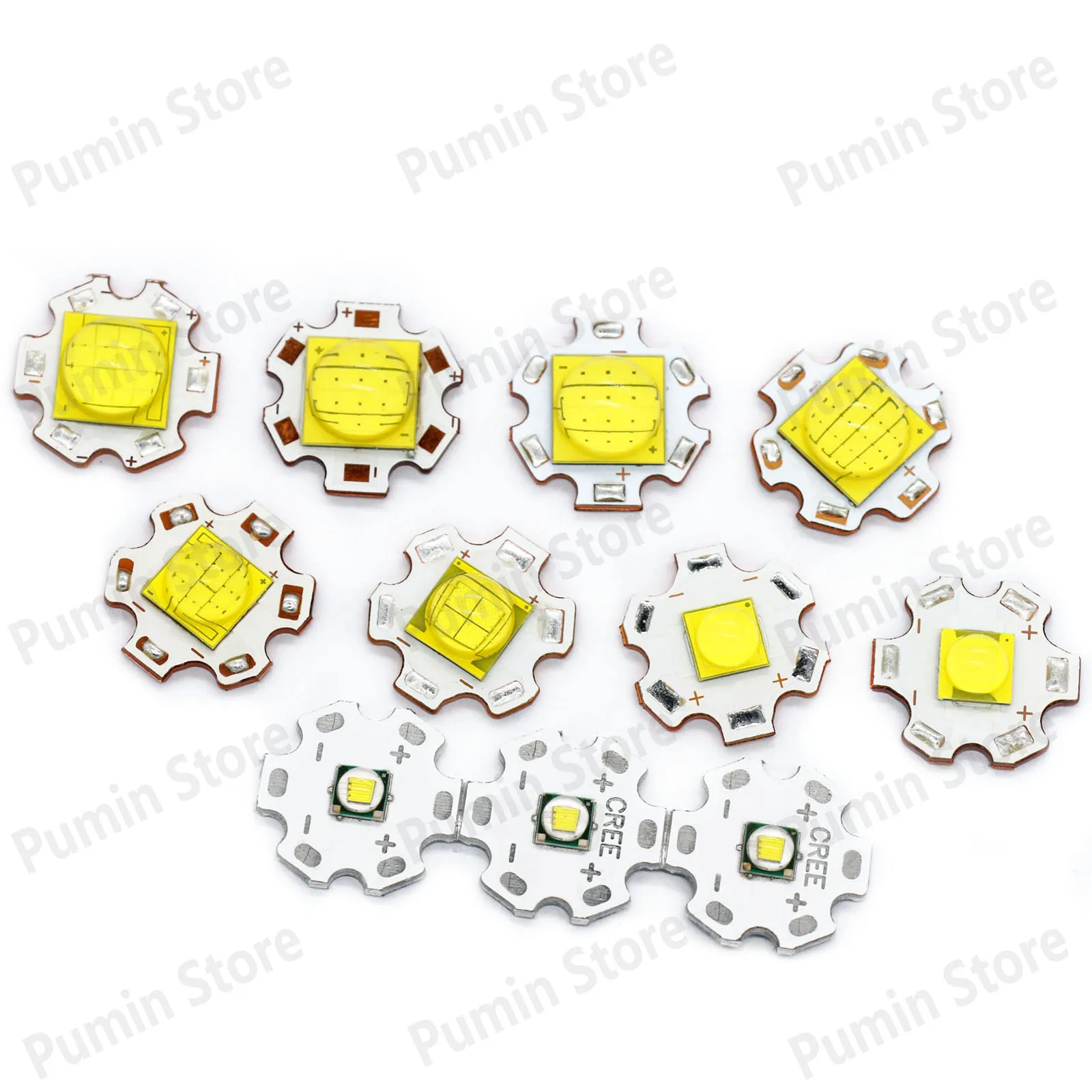 Lampes LED, perles lumineuses pour lampe torche, DC3V/6V/24V XHP 50/ 7018W XHP110 72W XHP110 3A9A12A, adaptées aux lampes frontales de camping