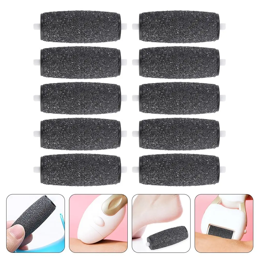 Foot Heads Pedicure Callus File Electric Rollers Remover Replacement Rollergrinder Tools Refill Skin Removal Feet Scraper 12pcs trimmer heads eyelet line retainers for stihl fs90 fs100 f 00 fs55 fs70 fs80 power tools trimmer heads eyelets