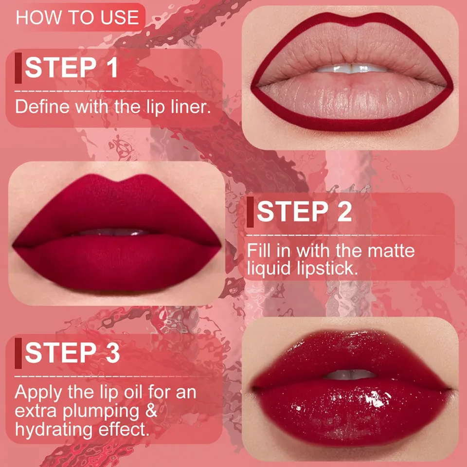リップライナー HD MATTE LIPTINT 10pcs リップライナー HD MATTE