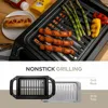 Smokeless Indoor Grill Removeable Plates Non-Stick Korean BBQ Electric Grill Indoor with Infrared Technology - Kebab Set 3