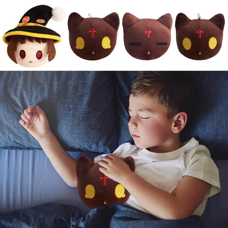 Cute Plush Konosuba God's Blessing On This Wonderful World Anime Figures Megumin Plush Toys Stuffed Doll Home Decor Gift wonderful feels like this