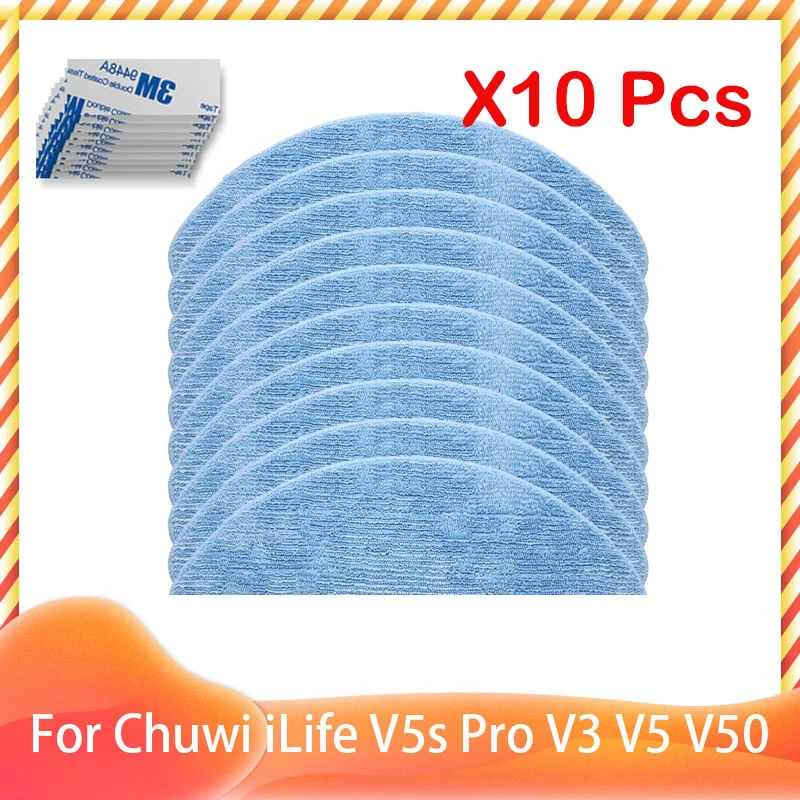 

Mop Cloth Rag For iLife V50 V55 V3 V5s Pro V3s V5 V5s Smart Mop Robotic Vacuum Cleaner For Clean Robot Part Accessories Spare