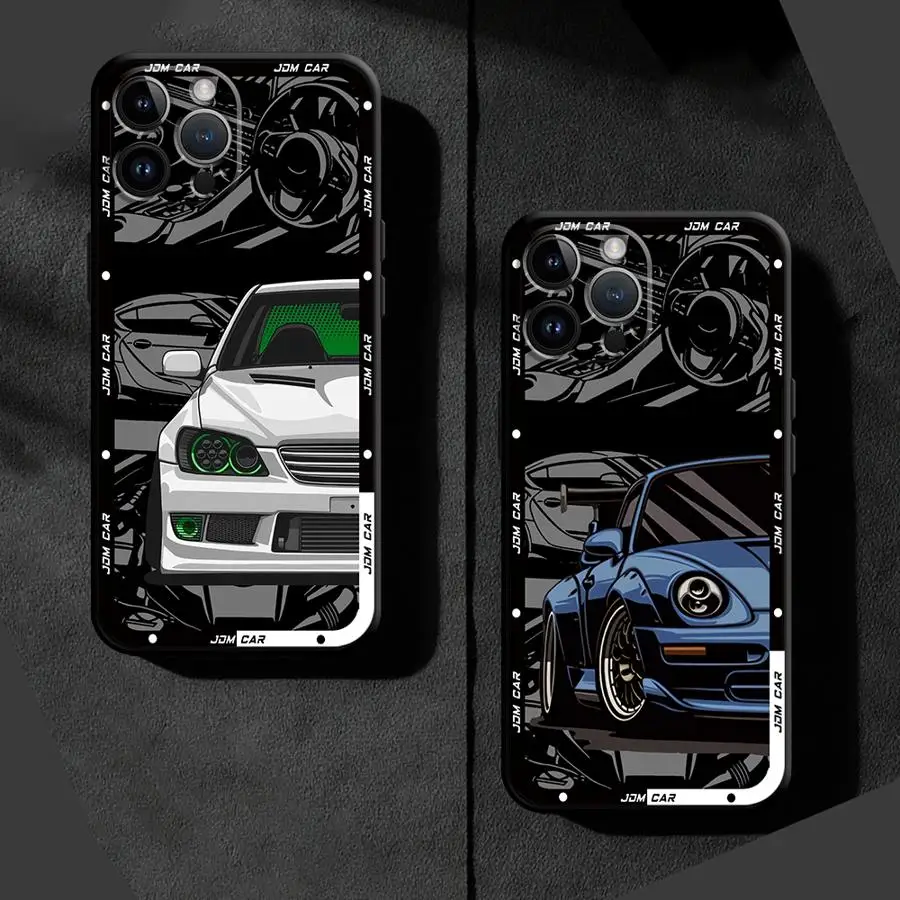 JDM Sports Cars Soft Cover Case