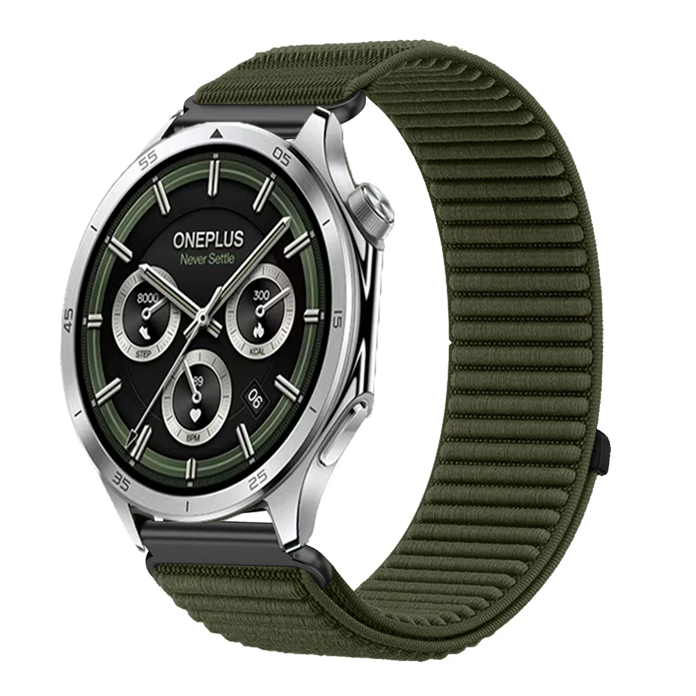 Versatile Wave Nylon Strap - Breathable and Durable Sport Bracelet, Available in Multiple Sizes