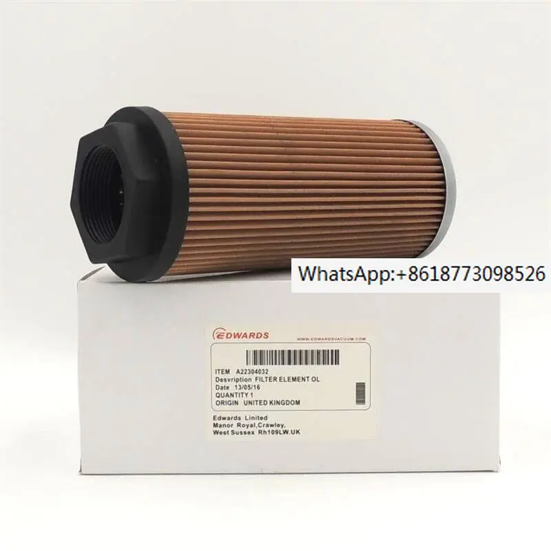 

Edwards Vacuum Pump Oil Mist Separation Exhaust Filter Element MF100 MF300 Oil Filter A22304032