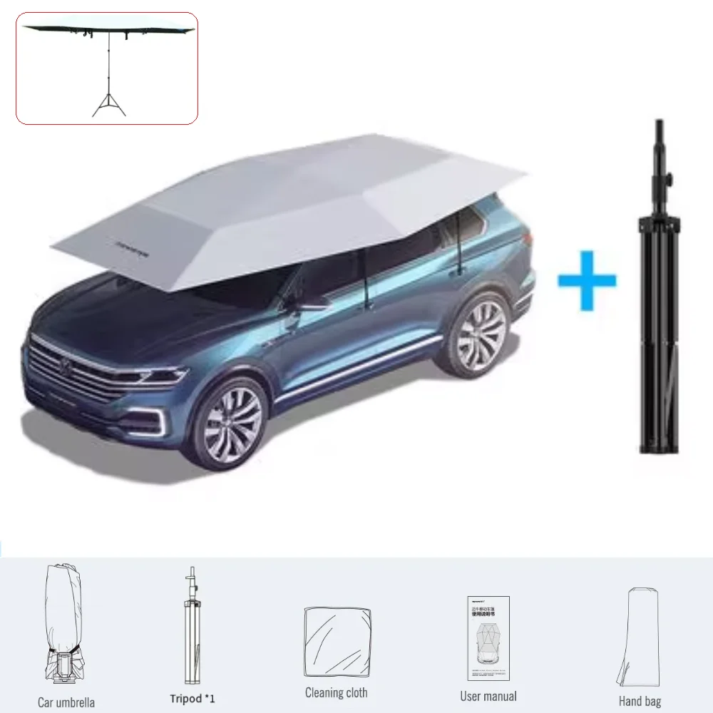 سيارة مظلة شبه التلقائي المظلة خيمة السيارات الذكي...