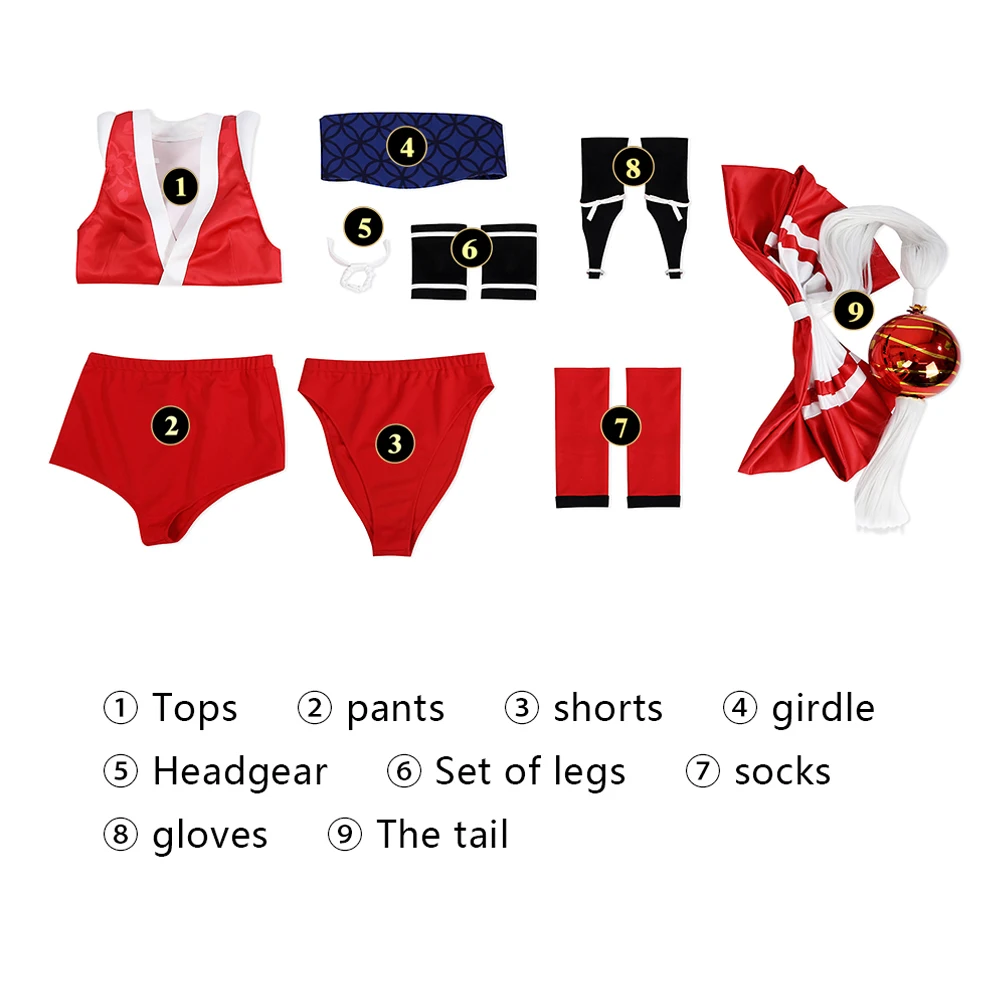 King of Fighters: Mai Shiranui | Red Cosplay Costume 49 King of Fighters Mai Shiranui Cosplay Costume