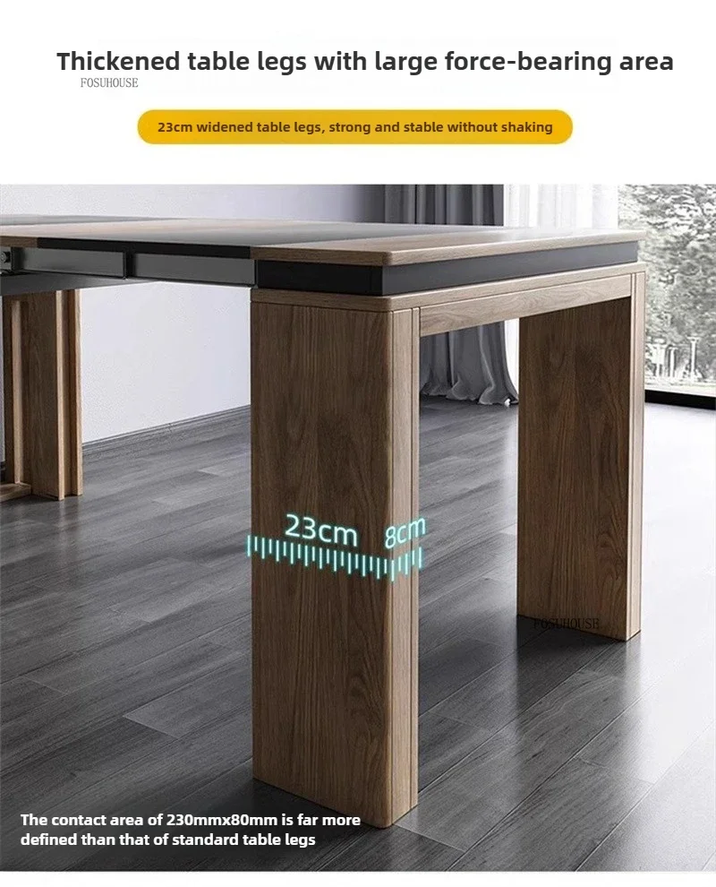 Modern Small Apartment Dining Table Set Nordic Retractable Folding Table High-end Kitchen Furniture Designer Dining Room Sets