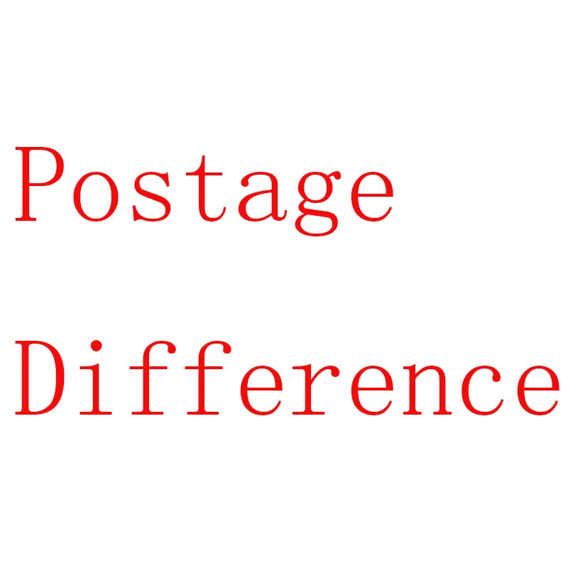 

Postage difference