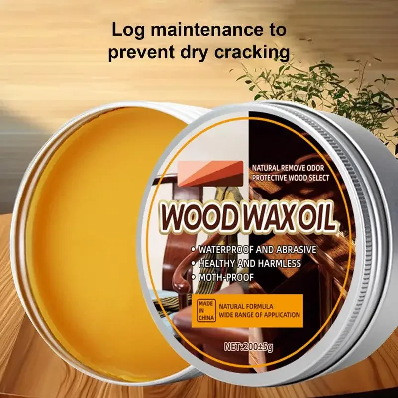 Wooden Beeswax Household Furniture Polishing Beewax Waterproof Wood oil Wax Polish all Types Wood Cleaner for Furniture Cabinets