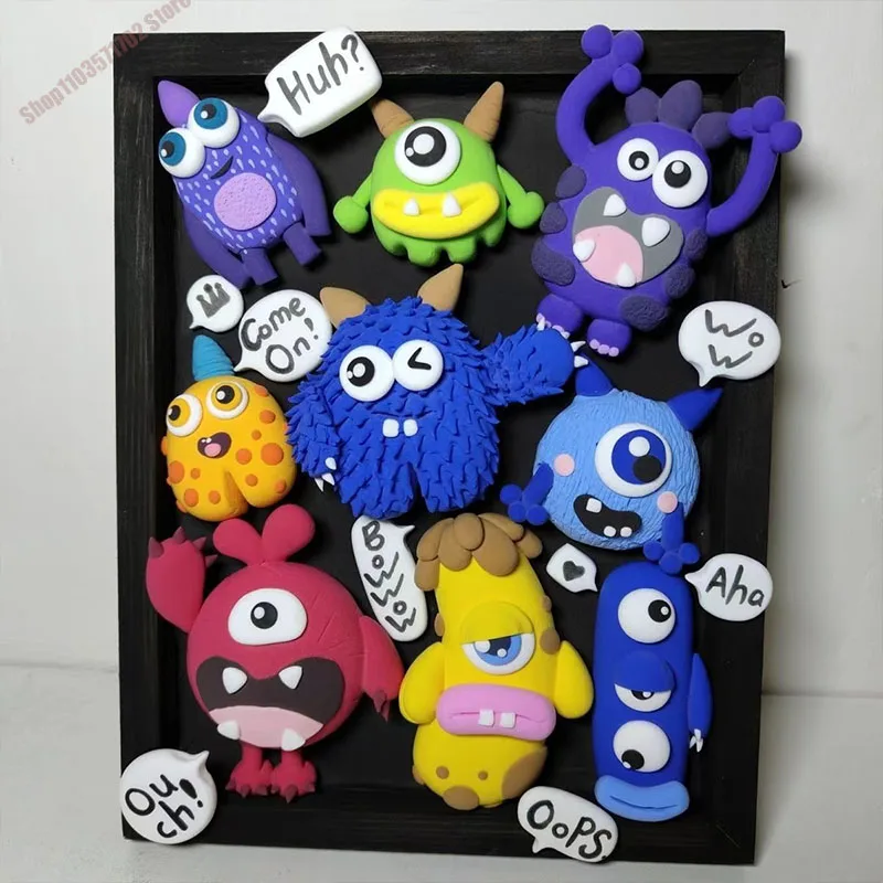 Non toxic and non-toxic set of rubber clay handcrafted kindergarten colored clay, morning light ultra light clay, safe 36 color