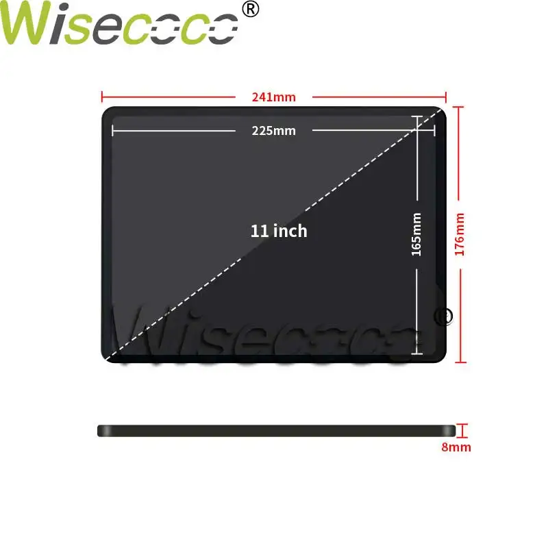AMOLED ޴ ,  ġ ũ,    귡Ŷ, ũž PC, Wisecoco, 11 ġ, 2K, 1728*2368, 24000:1