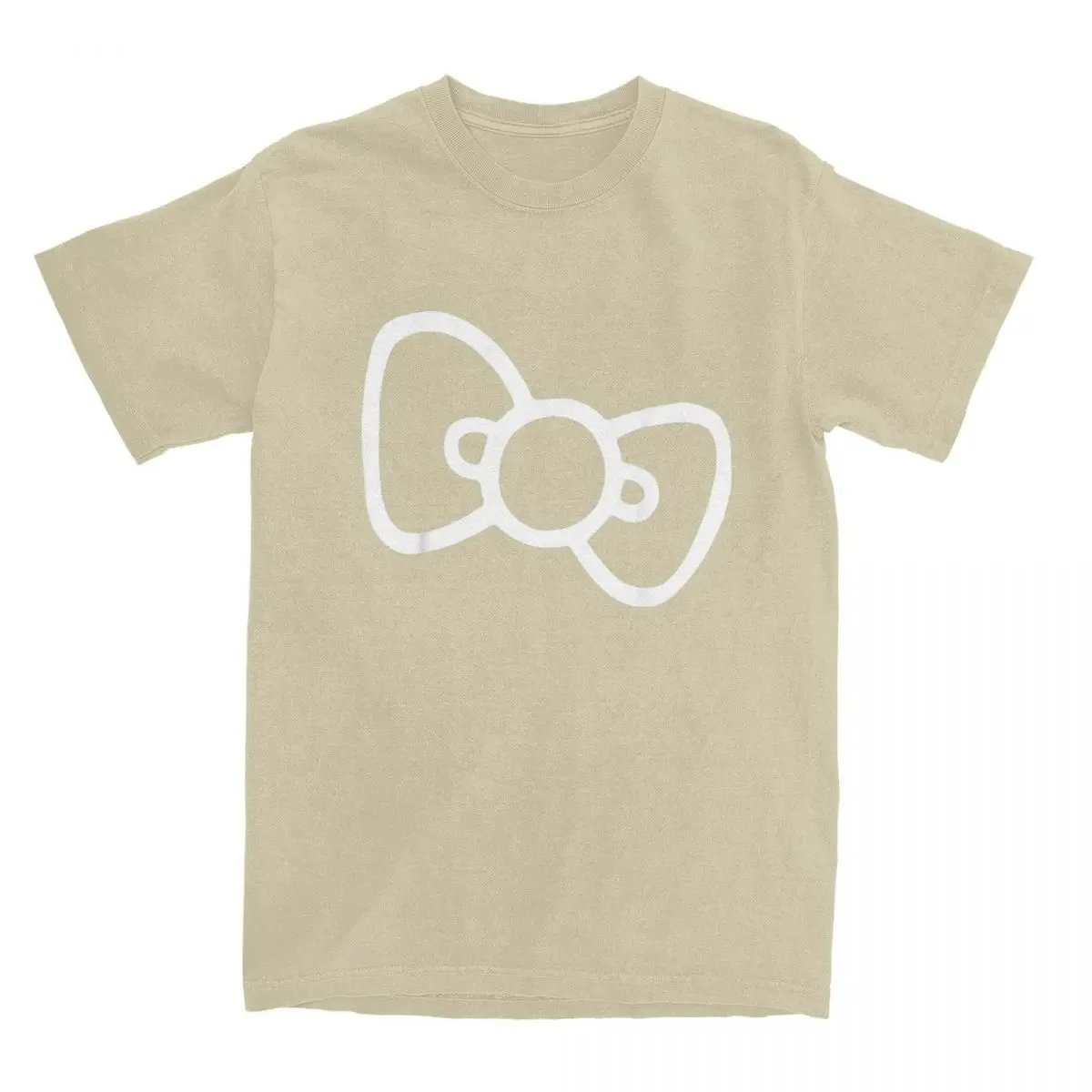 

Hello Kitty Retro Bow T Shirts for Men Women Pure Cotton Novelty T-Shirt Round Collar Tee Shirt Short Sleeve Clothes Original