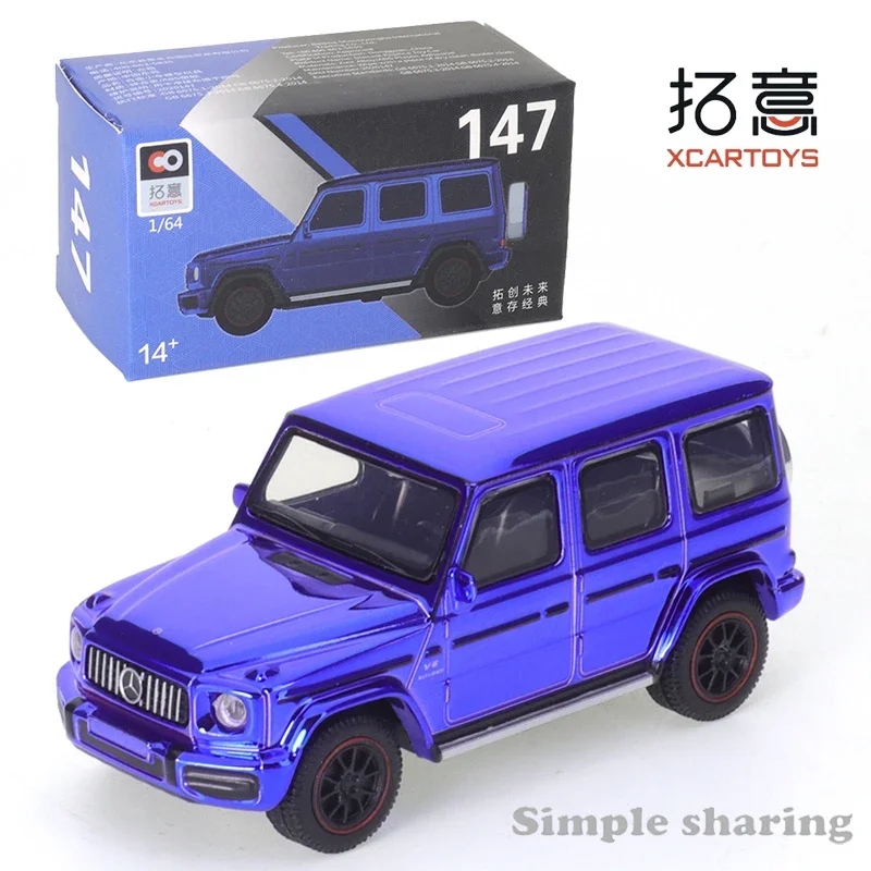 

Модель автомобиля XCarToys 1/64 Mercedes Benz AMG G63 с гальваническим покрытием из сплава