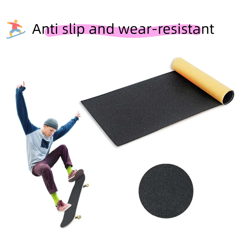 Skateboard Sandpaper 1PC Self-Adhesive Waterproof Wear-Resistant Decks Stickers for Longboard Skateboard