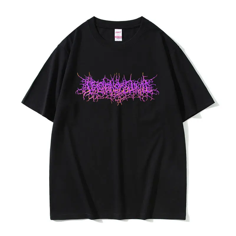 

Rapper Destroy Lonely ILCK Printed Tshirt Male Fashion Harajuku Oversized Short Sleeve Men Women Hip Hop Rap 100% Cotton T-shirt