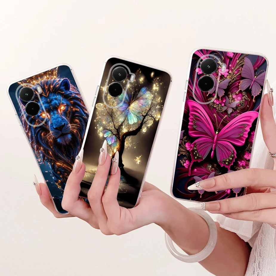 Luxury Butterfly Painted Soft Slim Phone Case - Enhanced Design