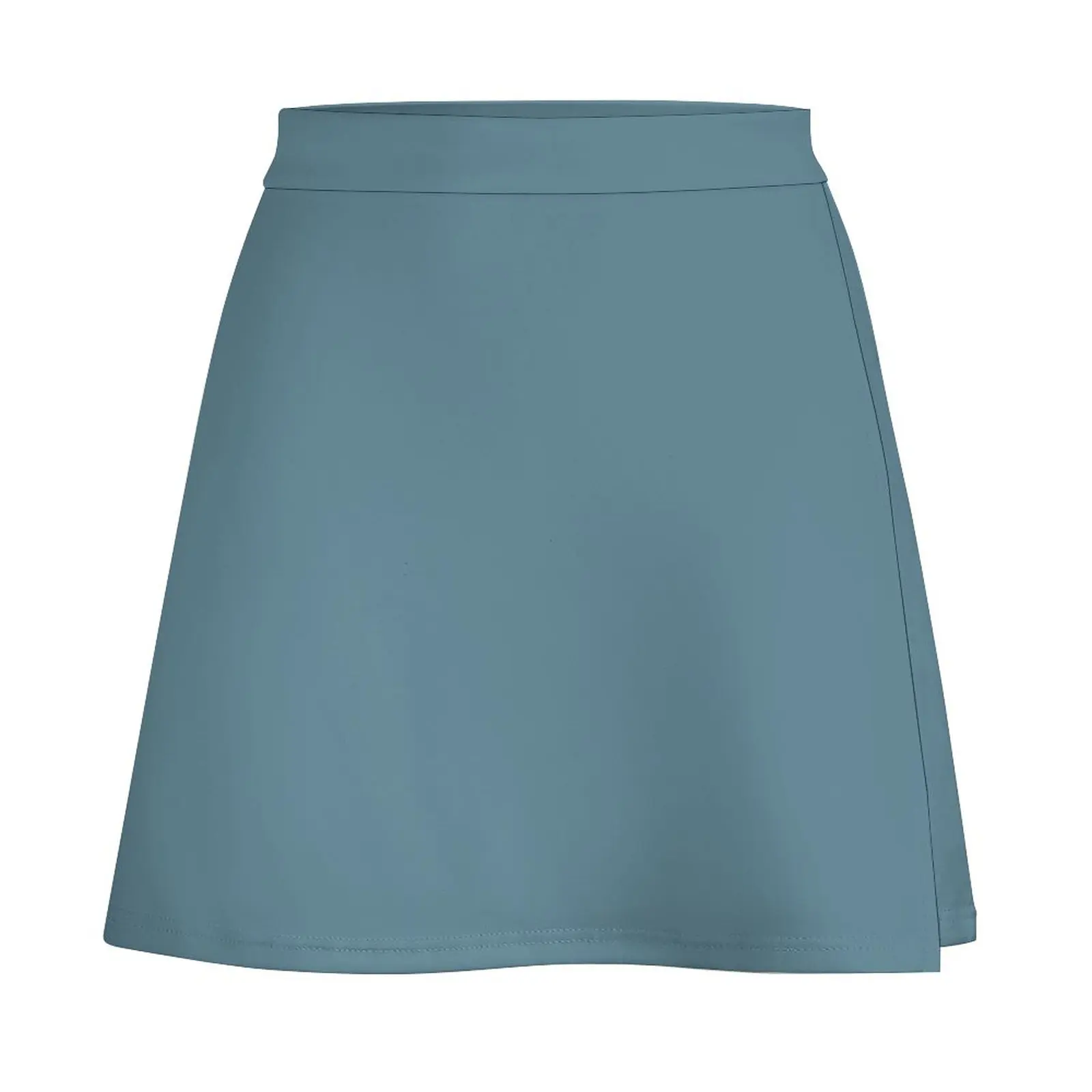 Powdered Teal Mini Skirt fairy grunge summer dress for women 2024