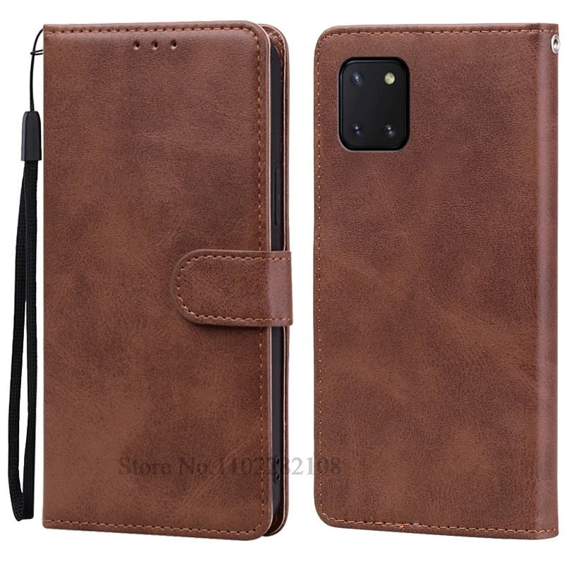 Leather Flip Wallet Case - Elegant Protection