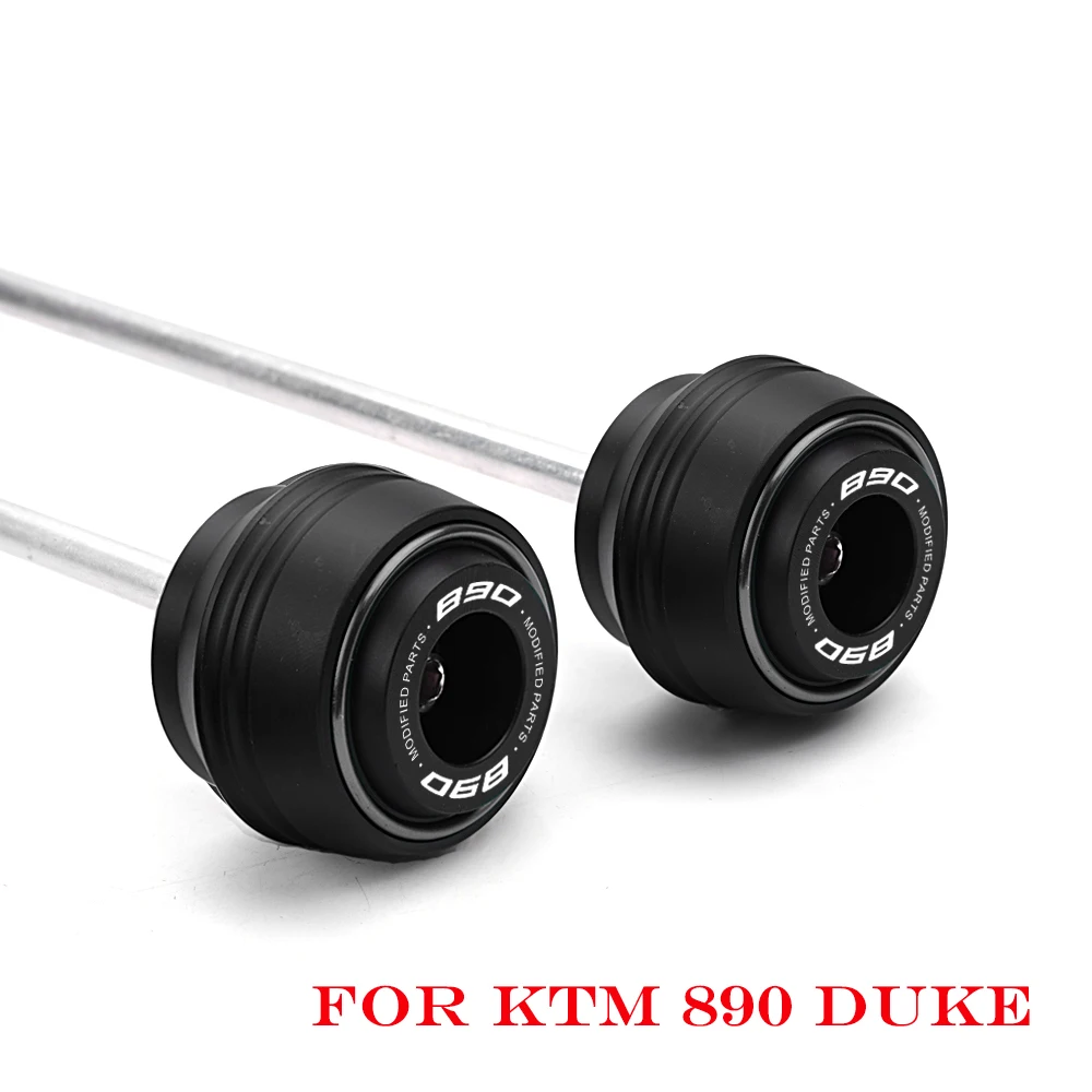 Für KTM 790 890 DUKE Duke790 Duke890 2018-2025 2026 Motorrad Vorder- und Hinterrad Achsgabel Sturzschutz Slider 790 Zubehör – Detail 16