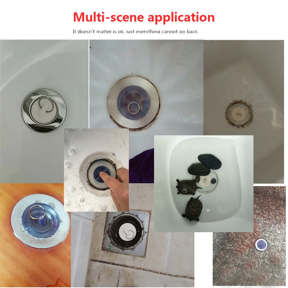 

Floor Drain Stopper Rubber Plug For Bathtub Kitchen Sink Bathroom Shower Filter Water Stopper For Toilet Kitchen Sealing