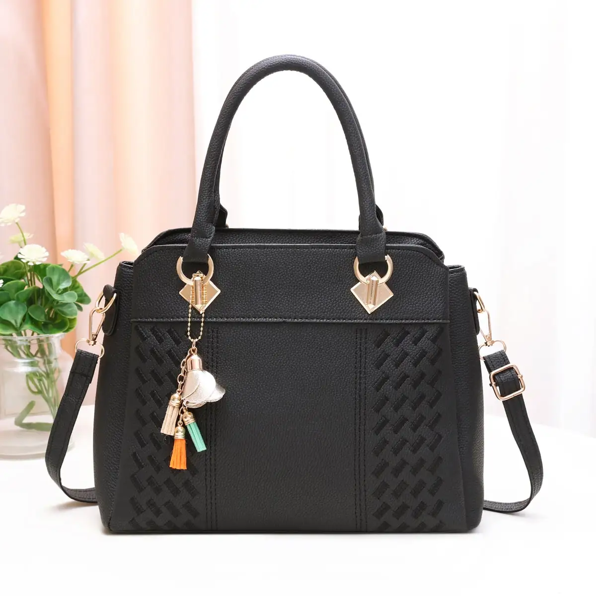 حقيبة يد عصرية مطرزة للنساء، كروس، تدفق، سو، حقيبة...