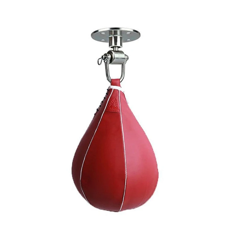 Sandbags Swivel Pear Speed Punching Ball Base Hook Mount Kit Punch Bag Speedbag Boxing Muay Thai Punch Boxe MMA Fitness Sports E