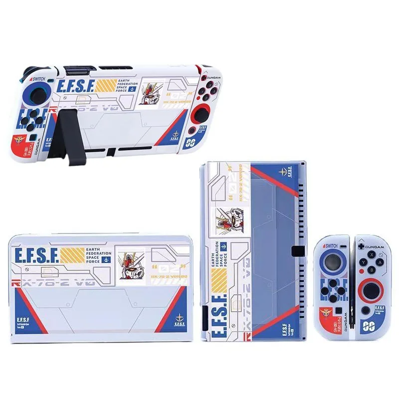 Hard Tv Dock Cover Tpu Custodia Protettiva Morbida Skin Per Nintendo Switch Oled Ns Joy-Con Back Housing Shell Full Bumper Protector