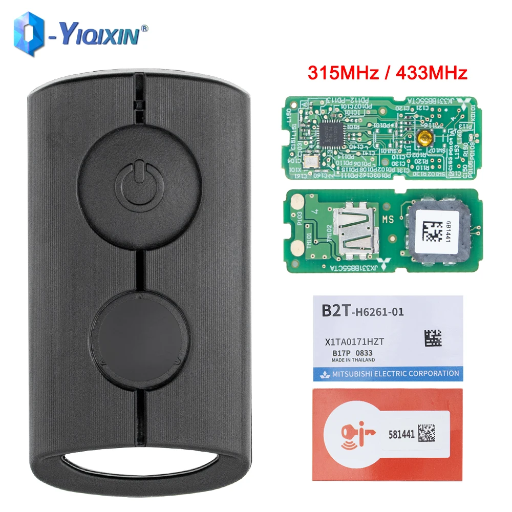 오토바이 리모컨 키, 야마하 NVX155 Xmax300 125 250 300 400 NVX NVX15 AEROX JAUNS QBIX Nmax125 315/433MHz ID49 칩 