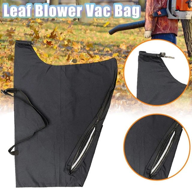 Leaf Vacuum Blower Bag Oxford Fabric Zippered Leaf Collection Bag Leaf  Blower Vacuum Storage Bag Yard Waste Bins - AliExpress