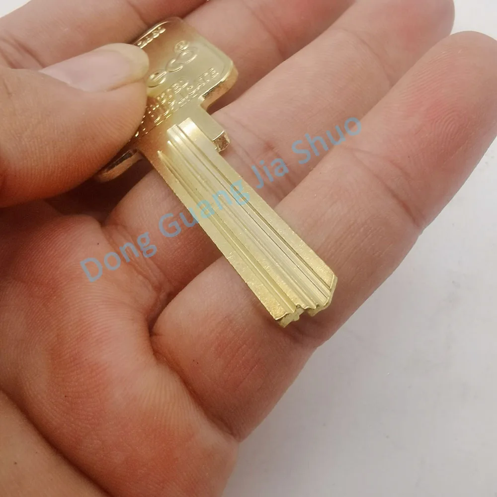 5PCS JS2555 X4 Key blank Special multi-slot key blank with milled groove