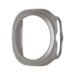Shockproof Hollow Hard PC Bumper Shell Protective Case Cover for Galaxy watch ultra 2 (Titanium)