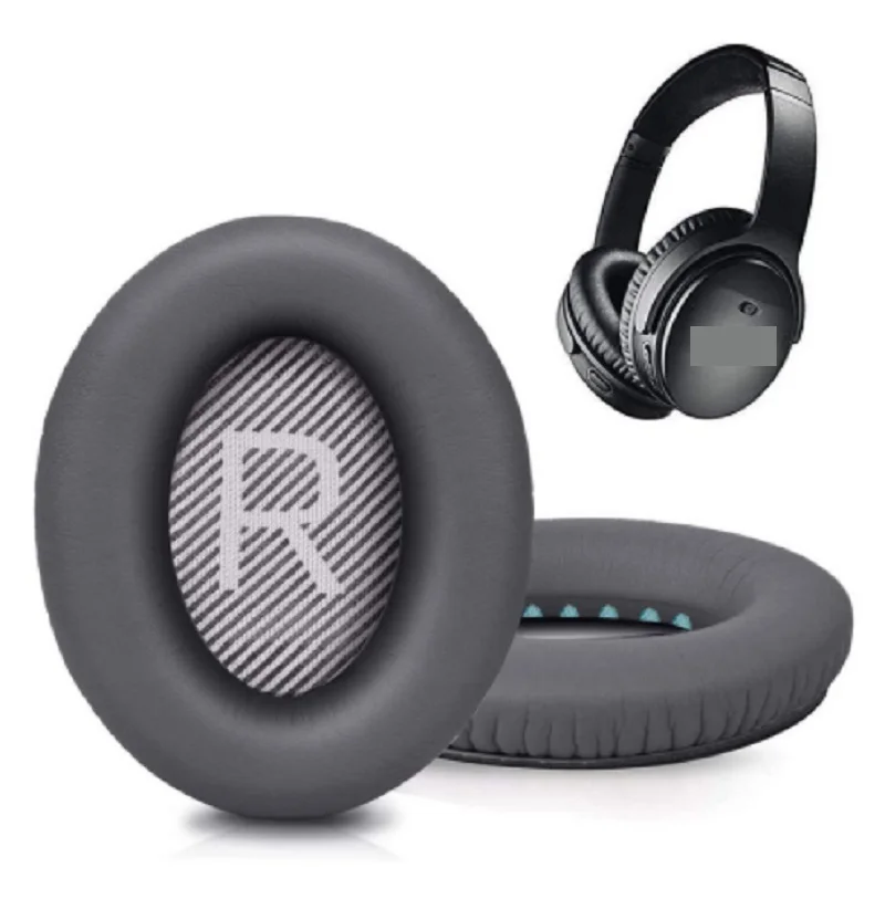Premium Replacement Ear Pads for Noise-Cancelling Headphones – High-Quality Protein Leather Cushions
