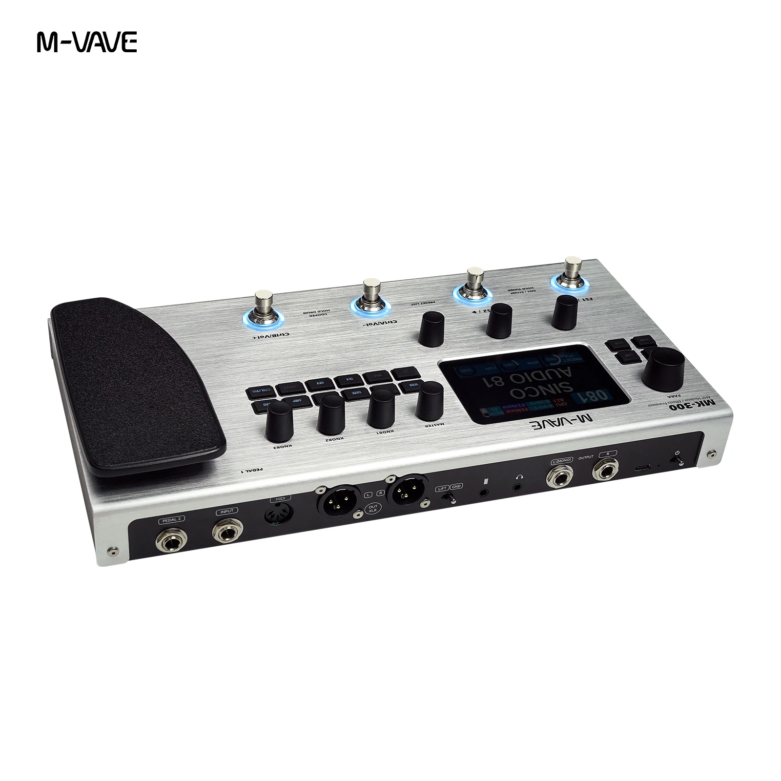ギター M VAVE MK-300 M-VAVE MK300 Guitar Multi-Effect Processor | ANN Neural