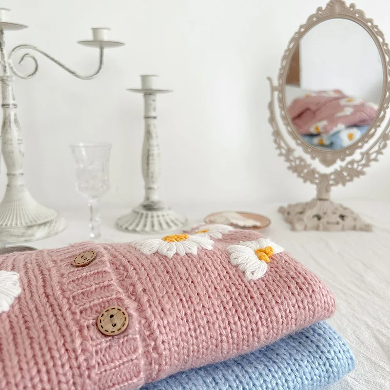 Autumn Baby Girls Sweaters Knitwear