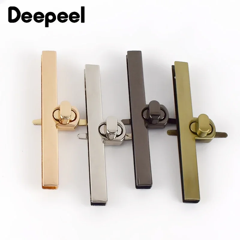 2/5/10pcs 95mm Zink legierung Rechteck Schloss Verschluss Tasche Handtasche Verschluss Twist Turn Locks schnappt Geldbörse Schnallen DIY Gepäck Zubehör