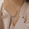 96653-fb50b9.jpg Dawapara – Bracelet à breloques avec nœud de sorcière pour femmes, amulette de Protection des nœuds celtiques, chaîne de perles en acier inoxydable, bijoux Wiccan de sorcellerie