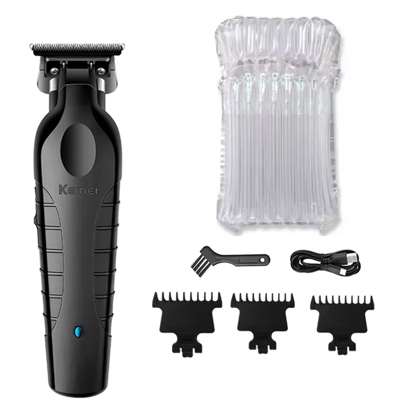 プロフェッショナル トリマ KM-2299 +KM 2296 Kemei KM-2299 ヘアトリマーマシンメンズヘアカットマシンバリカン