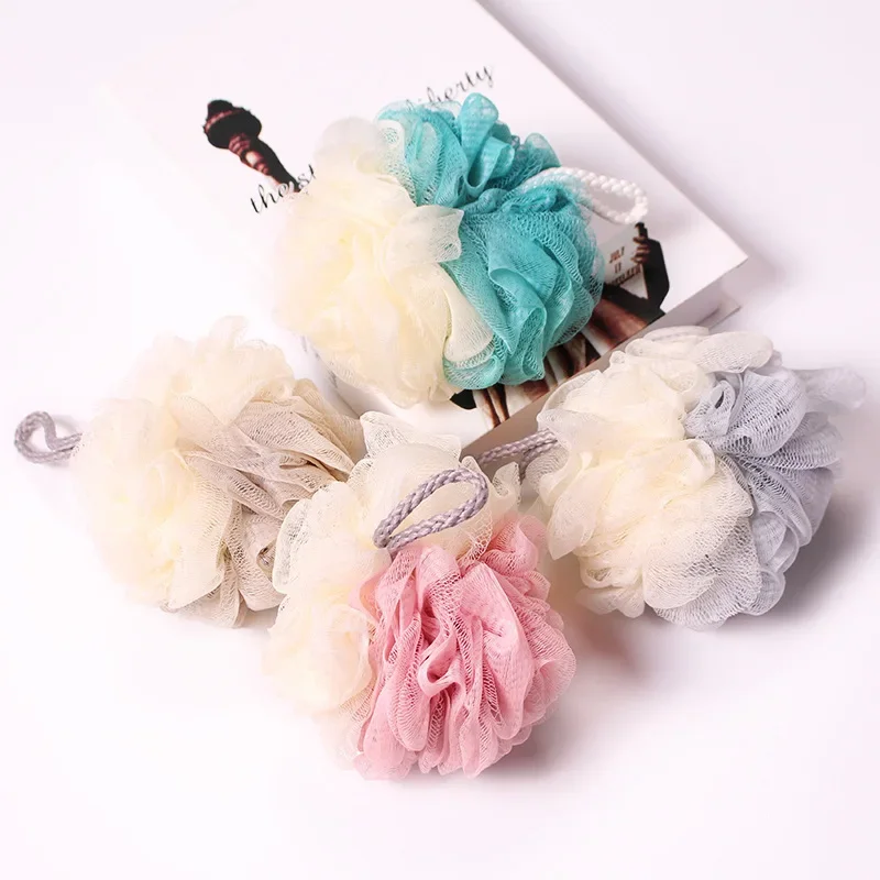 Large Size 50g Bath Flower Bath Ball Adult Products Dual Color Rich Foam Balls Skin Care Beauty Health