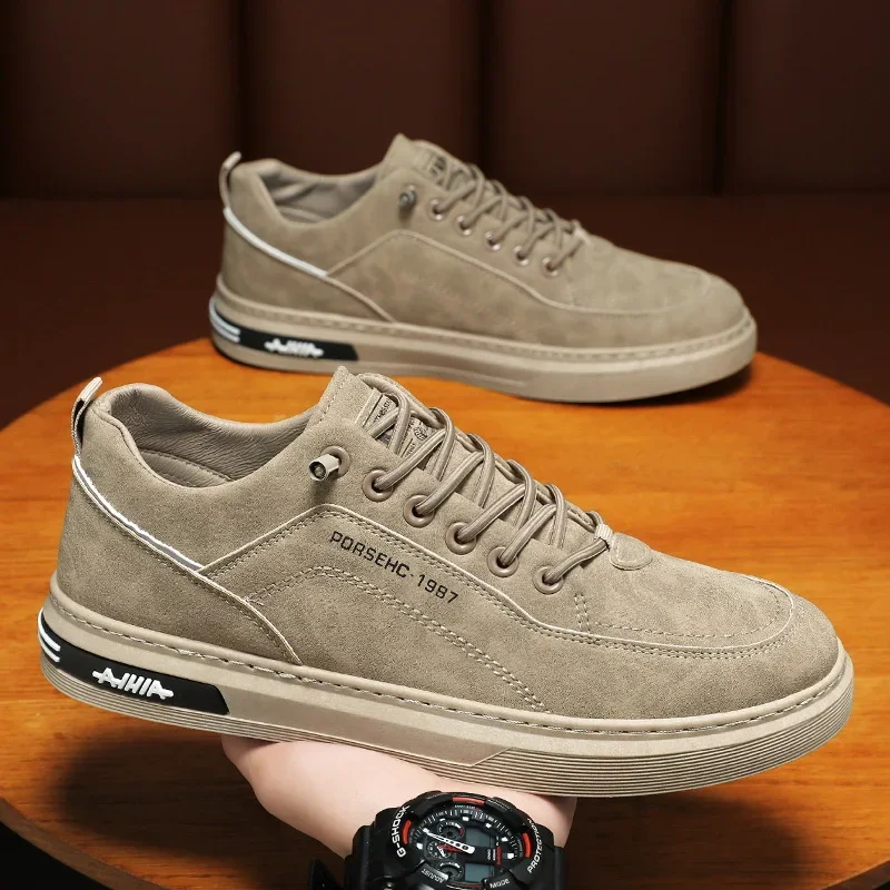 

Autumn men's shoes, new breathable construction site work shoes, men's trendy versatile, non-slip sports casual shoes