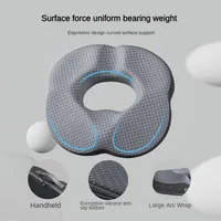 Donut Pillow Hemorrhoid Seat Cushion Tailbone Coccyx Orthopedic Medical Seat Prostate Chair for Memory Foam 2