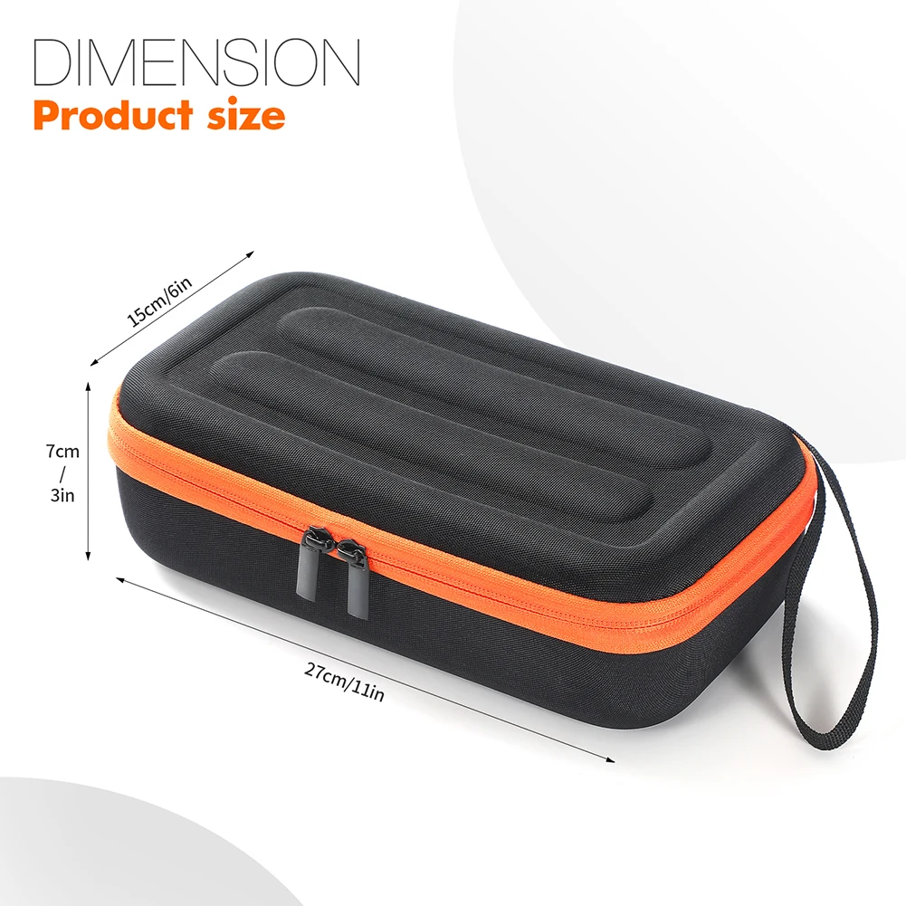 Custodia Da Trasporto Per Microfoni Wireless JBL PartyBox | 2 Mic + Ricevitore + Batterie | Tessuto Oxford + EVA | 26.5x13x8.2 Cm