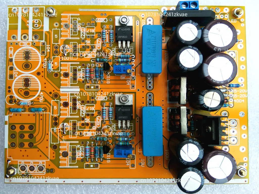 

Single-ended Class A Front Board JFET Input Full-field Tube Front Board Kit (5th Edition Revised)